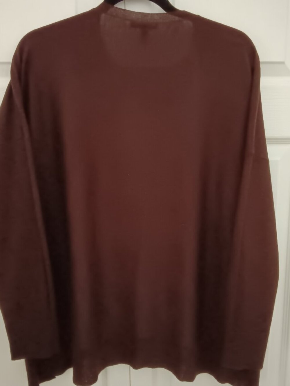 Eileen Fisher Lightweight Wool Blend Box top Sweater NWT MSRP $198 - Picture 2 of 7